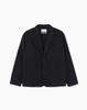 Work On Body Off Levy Semi-Overfit Cotton Blazer [Black]