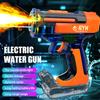 Electric Water Gun With Lights Continuous Firing Squirt Gun Outdoor Toy Watergun Mist Spray Water Pistol Children Toy Gun Gift