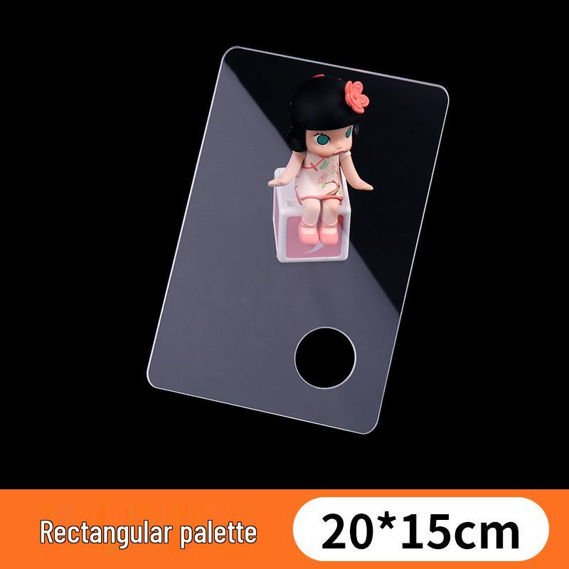 Acrylic Transparent Palette for Art Students and Painting.