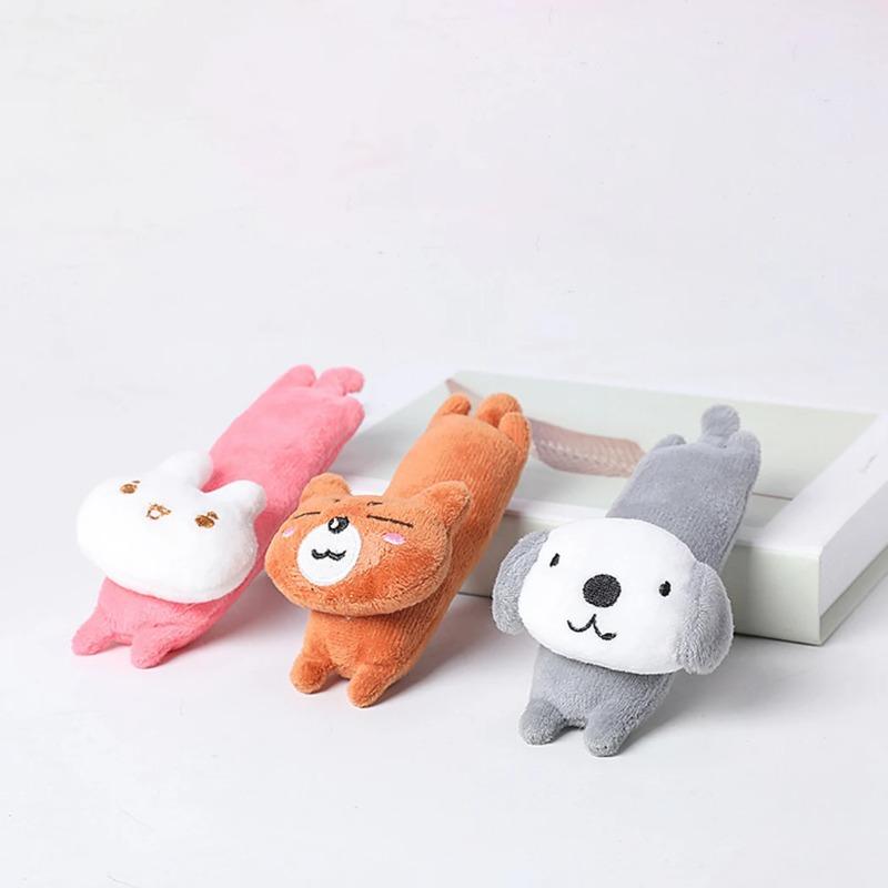 Teeth Grinding Catnip Toys Funny Interactive Plush Cat Toy Pet Kitten Chewing Vocal Toy Claws Thumb Bite Cat Mint For Cats