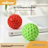 Aisenweier Honeycomb Squeaky Durable Chew Toy for Dogs