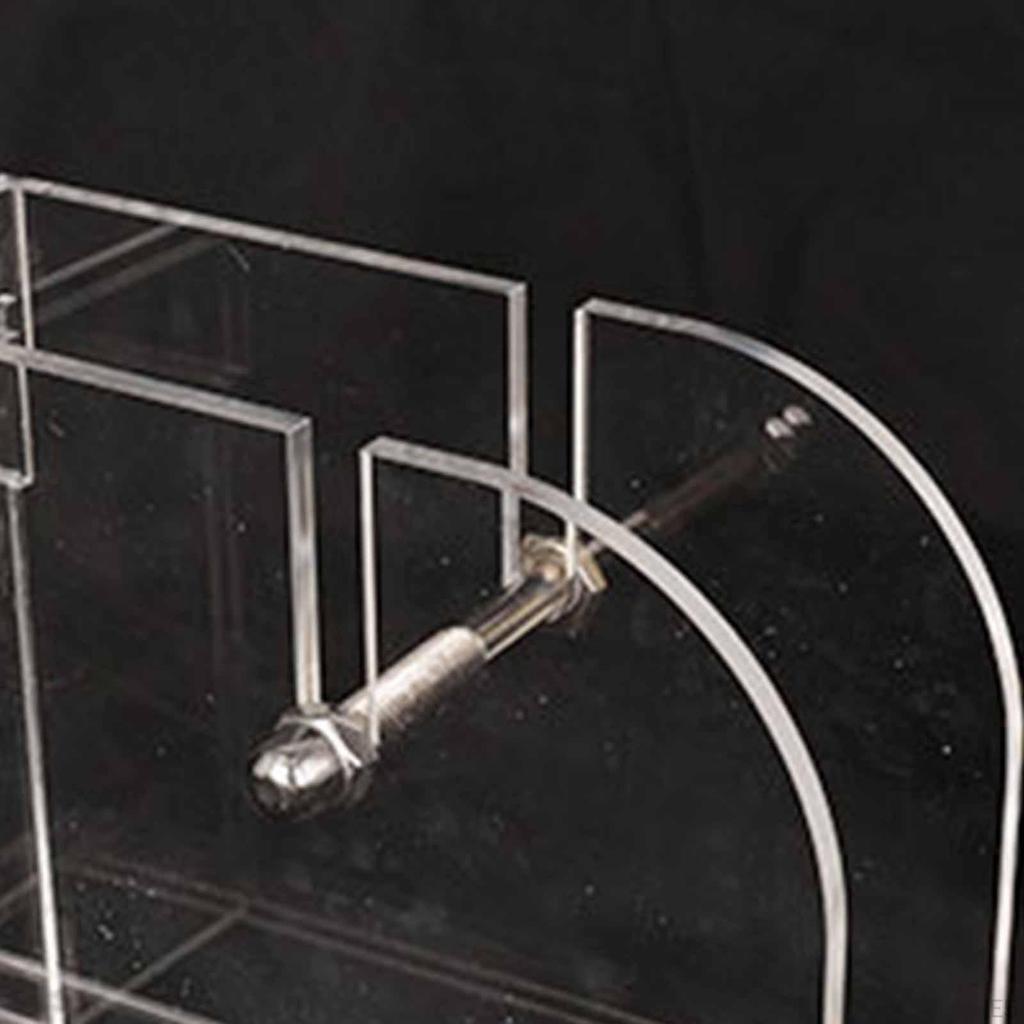 Acrylic Ribbon Storage Rack Holder Stand Craft Room Space Saving