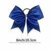 European & American Style Glitter Blue Bow Hair Tie for Girls