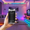 DOMRAEM ESP32 4 Output WLED Controller 16A Fuse & Level Shifter Sound Sync Compatible with WS281x Digital RGB IC LED Strip Light