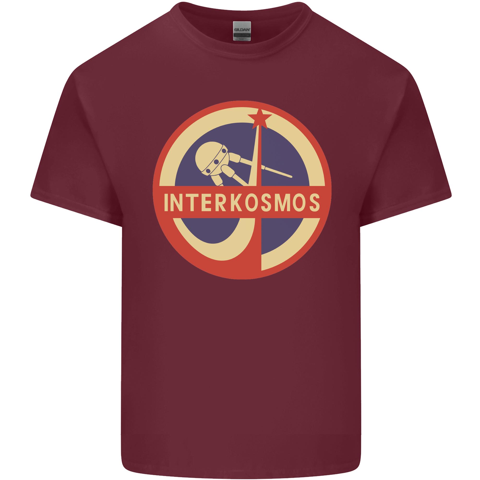 Interkosmos Sputnik Soviet Space Ussr Cccp Unisexs Light Cotton Tshirt S