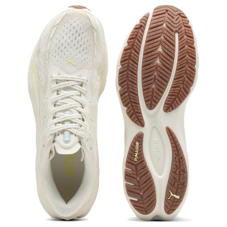 Puma Velocity Nitro 4 Comfortable Versatile Durable Low-Top Casual Running Shoes Men Sneakers Off-White 312635-07