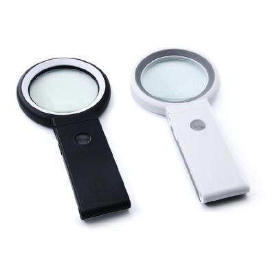 Foldable Magnifier Magnifying Glass 18 LED Cold & Warm Light with 3 Modes Gift