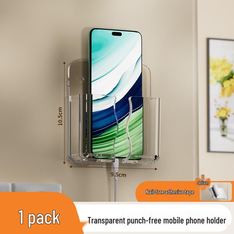 Wall-Mounted Air Conditioner & TV Remote Storage Organizer