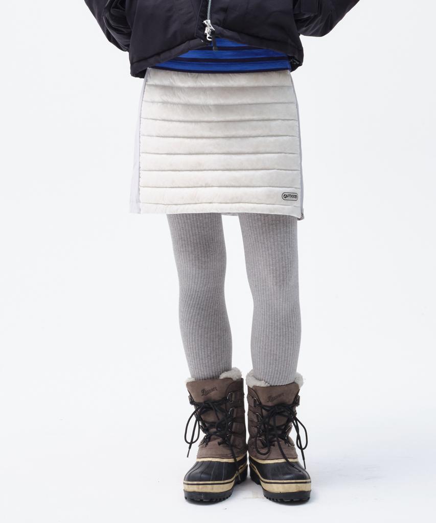 Outdoor Products W Light Weight Down Skirt (White)