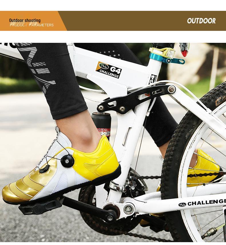 Scarpe da Ciclismo Unisex Senza Lacci per Tutte le Stagioni, per Bici da Strada, Mountain Bike ed E-bike