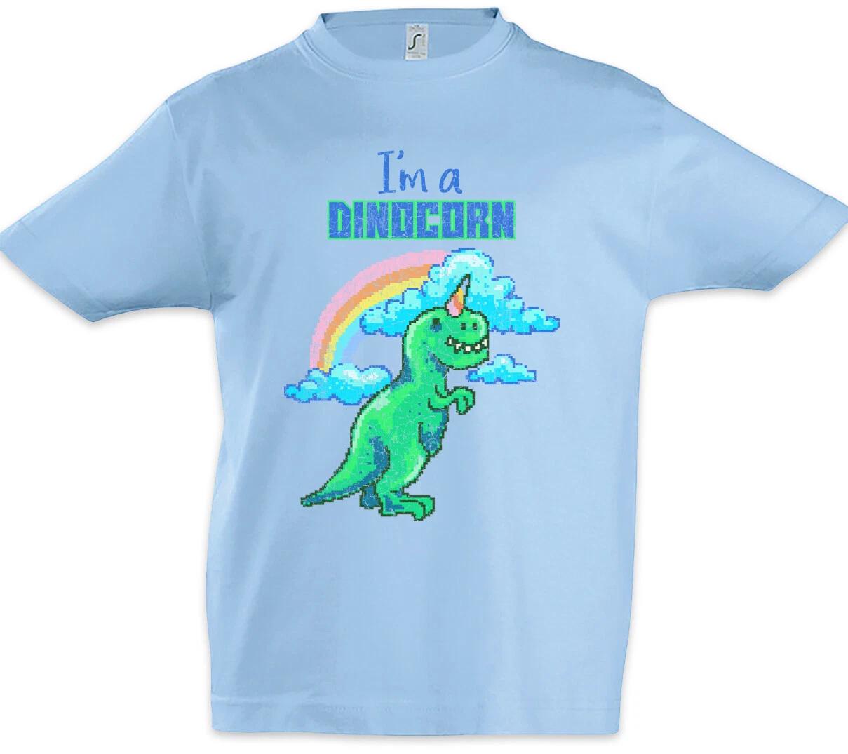 I m A Dinocorn Kids Boys kids boys T-Shirt Dino Unicorn Fun Dinosaur Unicorn 110