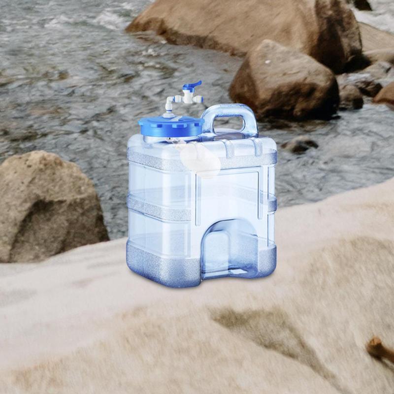 Tragbarer Wassertank Großes Fassungsvermögen Heimtee-Tisch Wasserspeicherfass Camping Survival BBQ Picknick Wohnmobil Wasserflasche