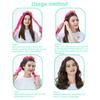 Heatless Hair Curlers Set No Damage No Heat for Bouncy Curls Overnight No Heat Hair Curling Rollers Gentle and Safe