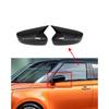 Car  Rearview Side Mirror Cover Fit For Suzuki Swift 2018  2019 2020 2021 2022 -2025  Wing Cap Rear View Case Trim Carbon Fiber