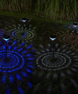 Luzes Solares LED Gardenmaster Clarte Carnival, Conjunto de 4, com Interruptor Automático, À Prova d'Água, Sem Necessidade de Eletricidade, Elegantes para o Natal, WCL-3035*4