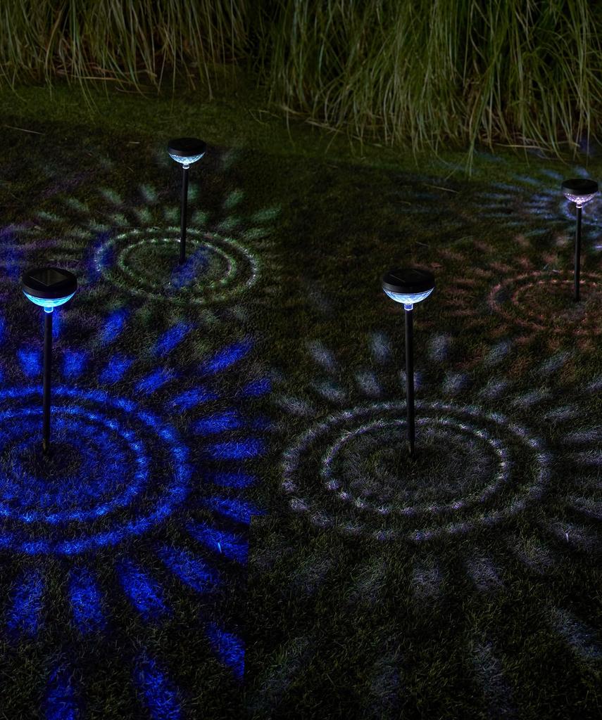 Gardenmaster Clarte Carnival LED Solar Lights, Set of 4, with Automatic Switch, Waterproof, No Electricity Required, Stylish for Christmas, WCL-3035*4