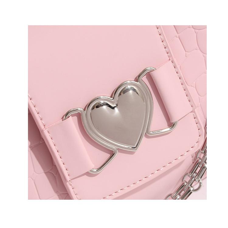 IELGY All-Match Texture Bag Sweet Cool Hot Girl Style One-Shoulder Underarm Bag All-Match Messenger Bag