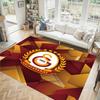 Tappeto in Velluto di Cristallo Design Galatasaray FC Accogliente Non?Tappeto Stampato Antiscivolo per Camera da Letto Soggiorno Ingresso