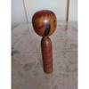 Handbemalte Kokeshi, beruhigender, sanfter Ausdruck, ca. 20 cm.