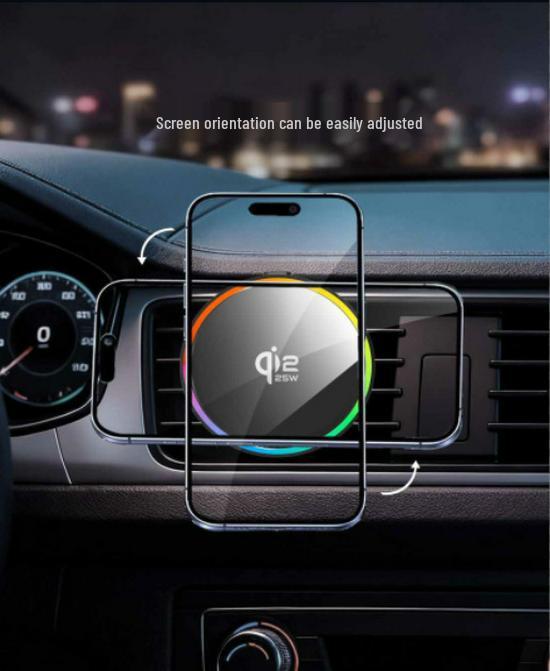 New Car Vent Mount: Qi 2.2 Wireless Charger, Phone Cooler, Magnetic 25W Fast Charging Holder