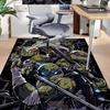 Mutant Ninja Turtles Team Carpet For Playroom Bedroom Living Room Sofa Home Decorkids Game Area Rug Nonslip Floor Mat