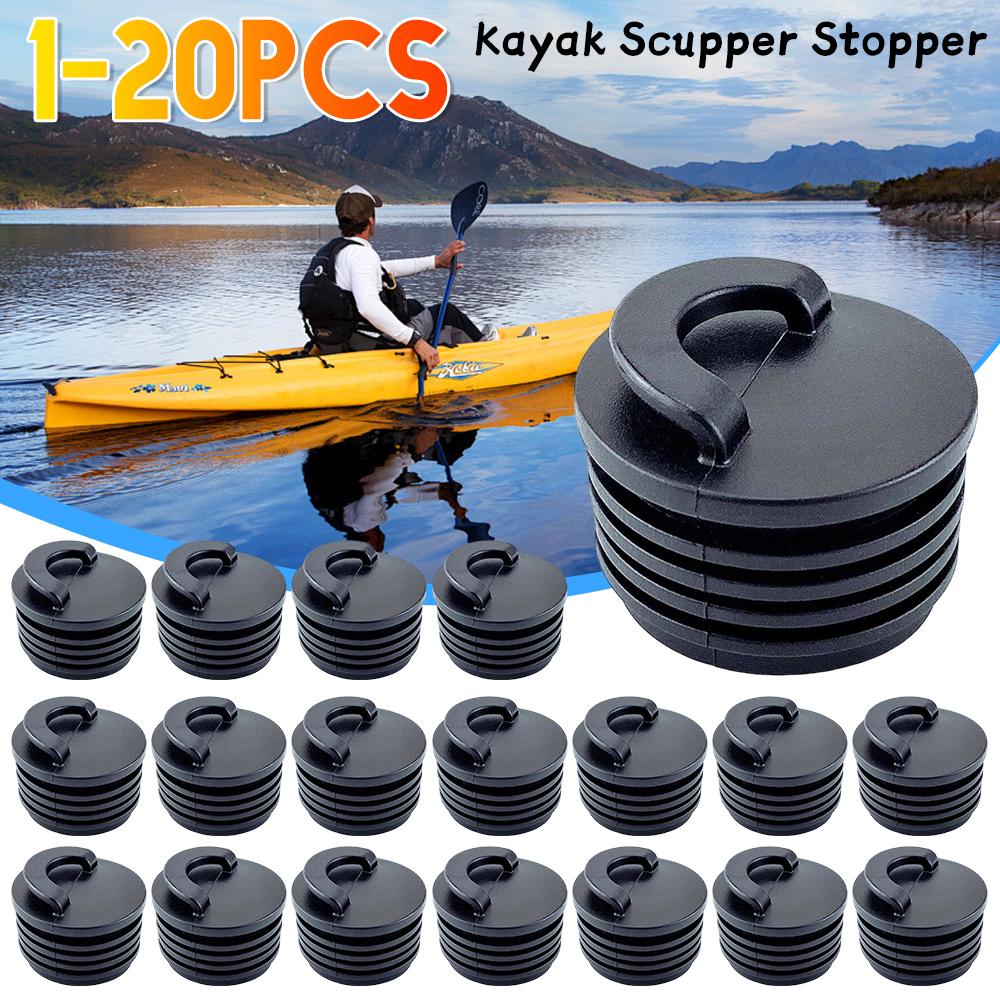 40mm Kajak Kanu Boot Teile Lenzstopfen Stopfen Abflusslöcher Stopfen Zubehör Kajak Marine Boot Rafting Schlauchboot Kanu Floß