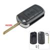 For Land Rover Discovery 2005-2009 Auto Key Shell Replacement 3 Button Black Plastic Remote Car Flip Key Fob Cover Case HU101
