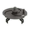 Fuel Pump Lid Wrench Carbon Steel 3 Jaws Adjustable 89 To 170mm Fuel Tank Cover Removal Tool