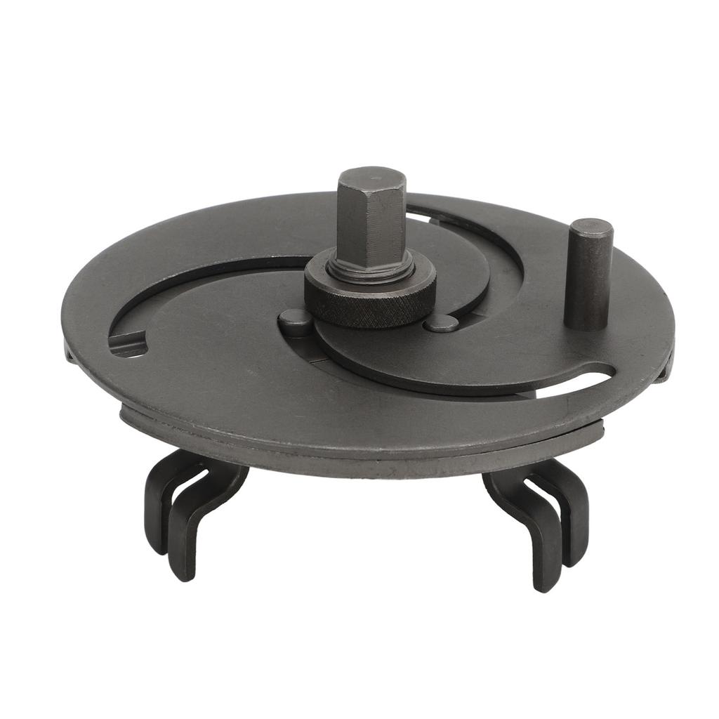 Fuel Pump Lid Wrench Carbon Steel 3 Jaws Adjustable 89 To 170mm Fuel Tank Cover Removal Tool