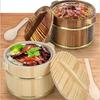 Ding Le Commercial Insulated Wooden Rice Barrel