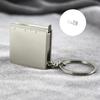 Compacts 130cm Keychain Tape Measure Strong Metal Construction Accurate Scale Measuring Tape For Construction Daily Use