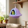 Warm Sleep Bird Cage Nest Handmade Weave Thickened Parrot Hammock Bite Resistant Windproof Bird Hanging Bed Pet Supplies