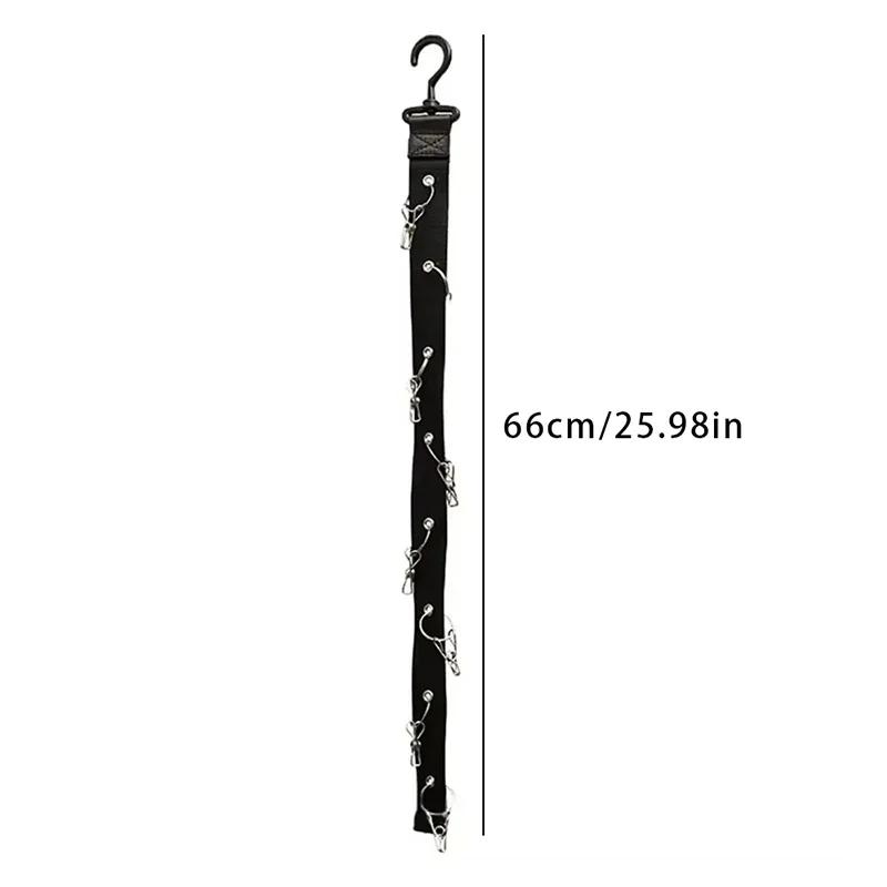 65cm hat storage,can hold 8 baseball caps,suitable for home and closet hat storage,perfect tool for hanging hats in wardrobes