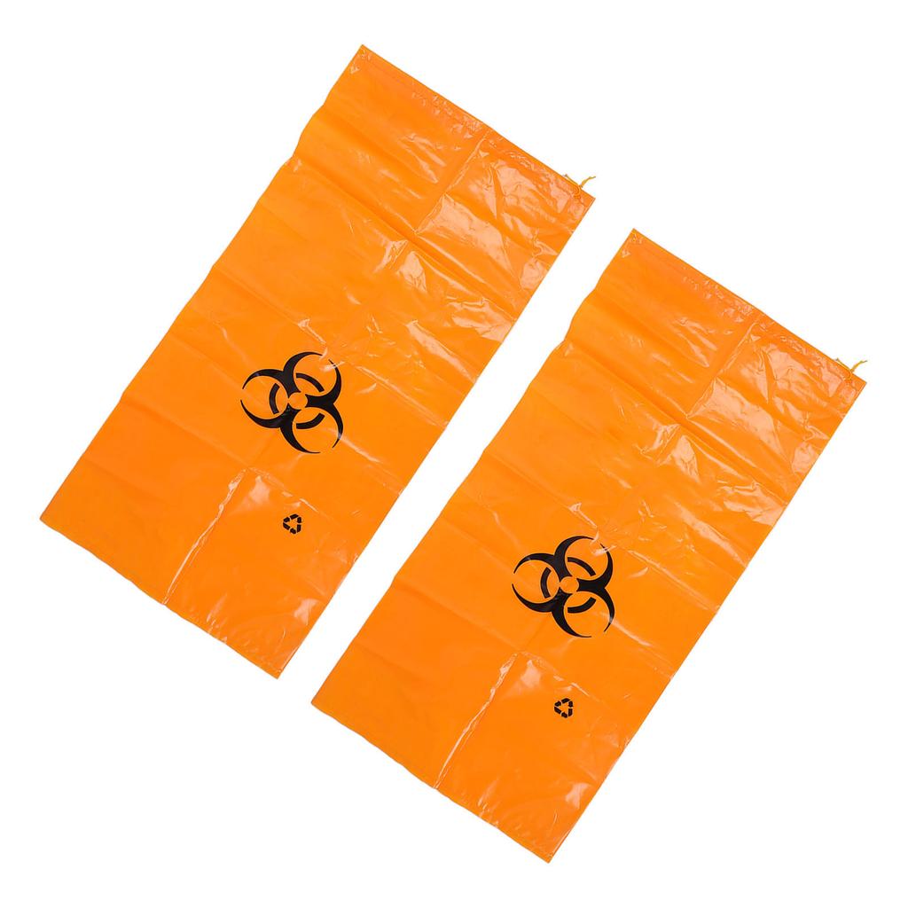 2 Τεμάχια Σάκος Σώματος Σκύλου Στεγανός PE Ανθεκτικός στην Αποτριβή Μακράς Διάρκειας Ασφαλής Σάκος Πτώματος Ζώου για Πτώμα Κατοικίδιου