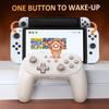 Switch Wireless Pro Controller for Switch Lite/OLED/PC, Remote Gamepad with Hall Linear Triggers/Wake-up/Macro/Turbo/Vibration/Motion Control
