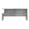 VidaXL Table basse gris béton 90x55x42,5 cm bois d'ingénierie 834281