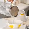 1/4 Eggs Cartoon Duck Shape Microwave Egg Steamer Boiler Cooker Easy Quick Hard Or Soft Boiled Kitchen Cooking Tools Accessories