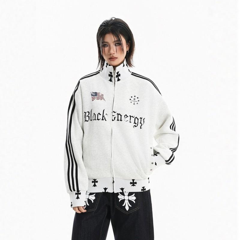 Unisex Oversized Hooded Sweatshirt With Rivet