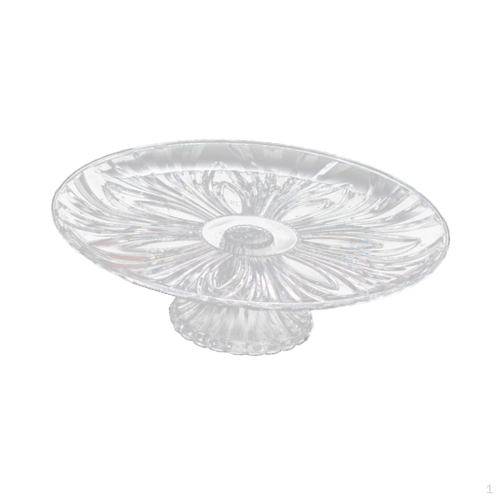 

Акриловая тарелка для фруктов, подставка для кексов, специальная десертная тарелка, поднос для сервировки 35cm