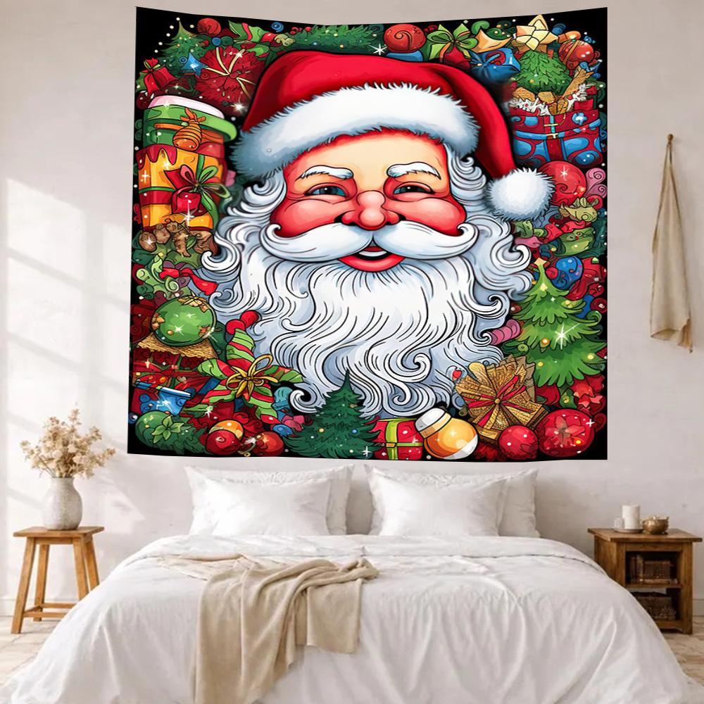 Christmas Wall Decor Tapestry Art For Pet Memorial Birthdaywedding Party Backdrop Family Gift