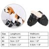 4Pcs Breathable Pet Boots Soft Sole Small Dog Shoes Adjustable Non-Slip Dog Boots  Outdoor Travel