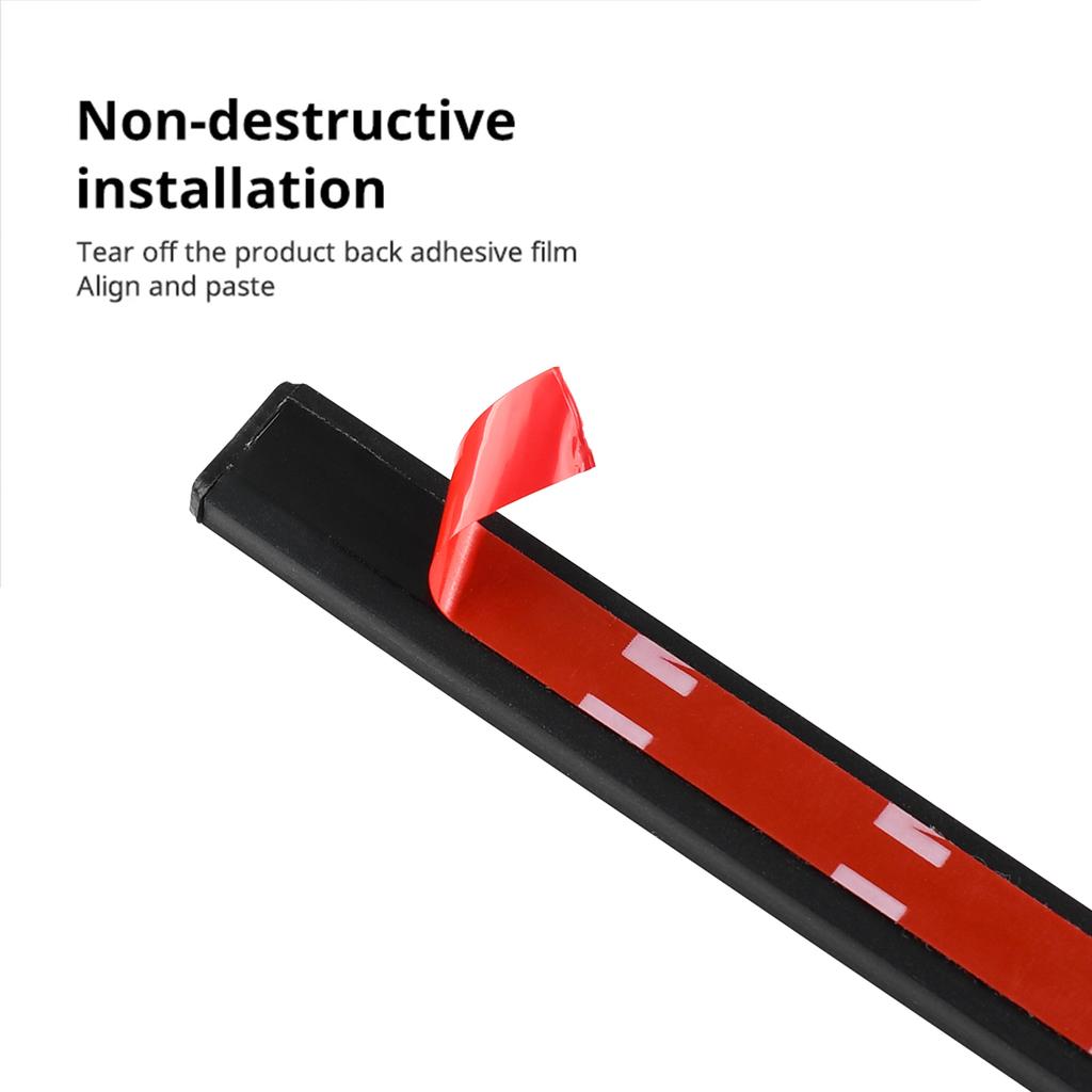 2pcs Universal Waterproof Trunk Engine Hood Foot Lights DIY Car Motorcycle Ambient Lighting Styling Led Day Light Strip 12V