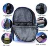 Kosiil 15.6 Inch Glow in The Dark Waterproof Backpack, Multicolor Laptop School Bag for Students, Lightweight Anti-Spill Bookbag