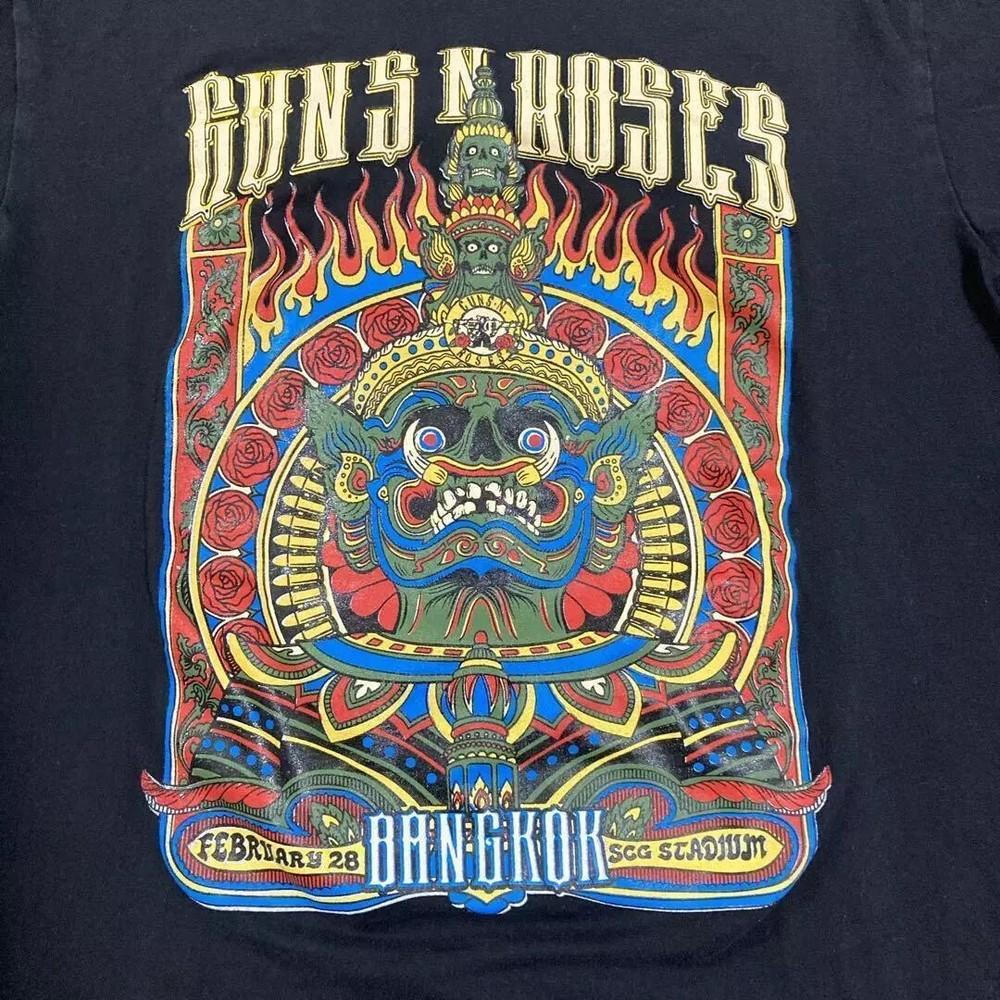 GUNS N ROSES shirt BANGKOK tour Cotton Unisex S-4XL T-shirt Unisex T-Shirt S