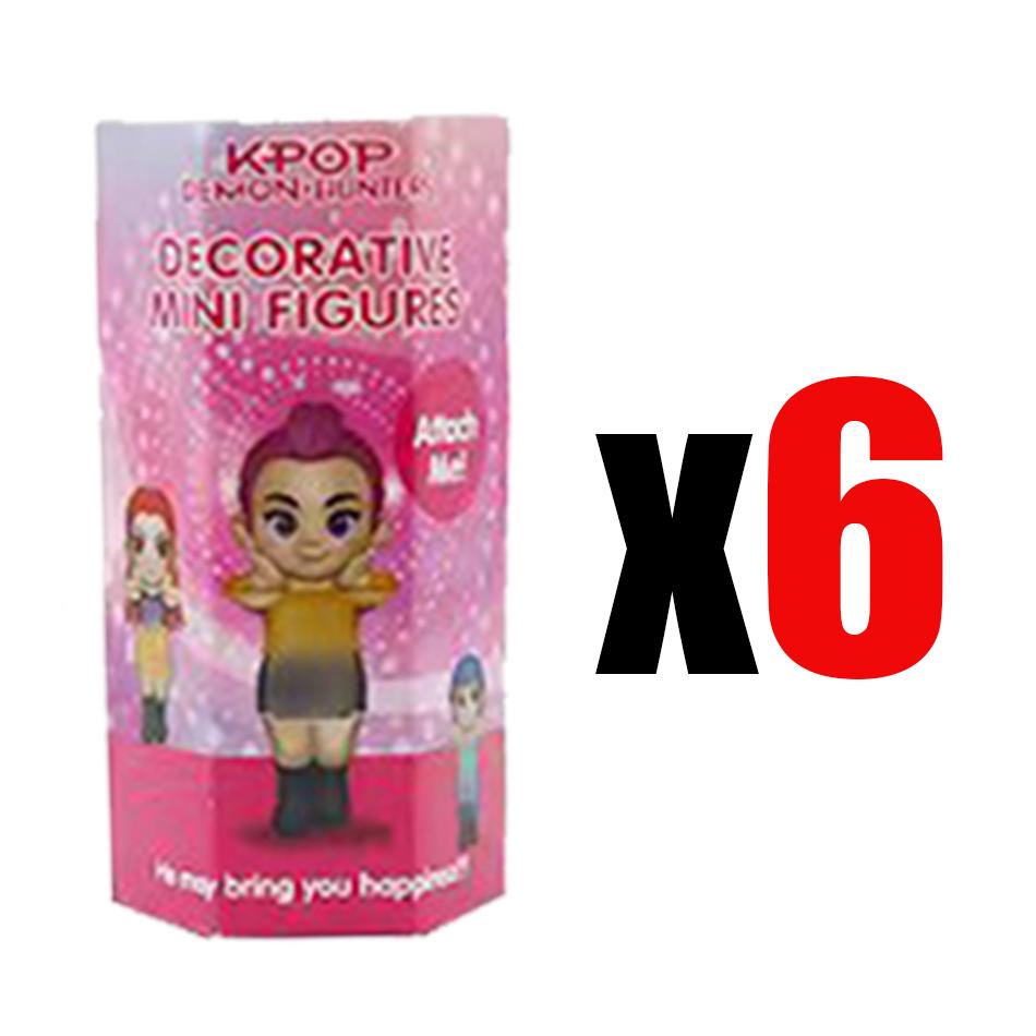 Figura de Anime Kpop Cazadores de Demonios Serie Caja Sorpresa PVC Dibujo Animado Mini Modelo Juguete Muñeca Decoración de Escritorio Niño Regalo Sorpresa de Navidad