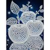 DIY Pearl Dot Painting for Adults Beginners Home Wall Decor Pearl Gem Paintings Picture Arts Craft With Frame 30x40cm
