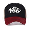 KING Print Baseball Caps Hip-hop Hats Summer Outdoor Adjustable Casual Hats Unisex Classic Outdoor Mesh Trucker Hat Visor Cap