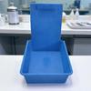 Dental Lab Storage Box With Clip Dental Working Lab Pan For Denture Mold Transport And Organization In Workshop