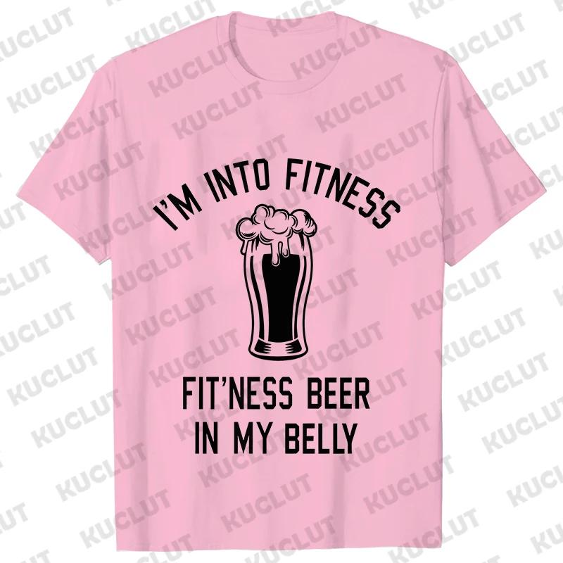 Men's Street Wear T-shirts Need Beer Graphic Tee Shirt Homme Funny Low Battery Need Beer Novelty T-Shirt Drinking Party Tshirts