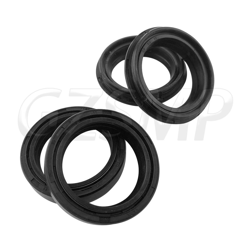 Front Fork Oil Seal 39x52x11 Dust Seal Fit for Suzuki Boulevard 2007-2009 VS750GLP Intruder 88-91 VS800GL Intruder